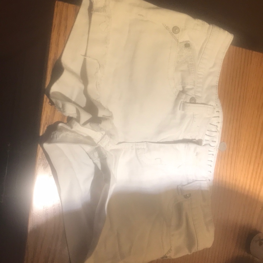 Hydraulic White woman shorts